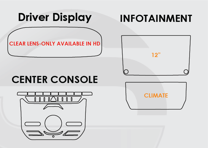 Jeep Grand Wagoneer Screen ProTech Kit