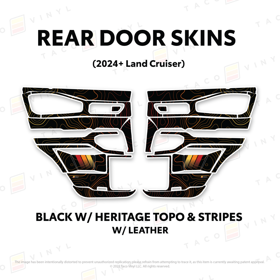 2024+ Land Cruiser 250 Door Skins