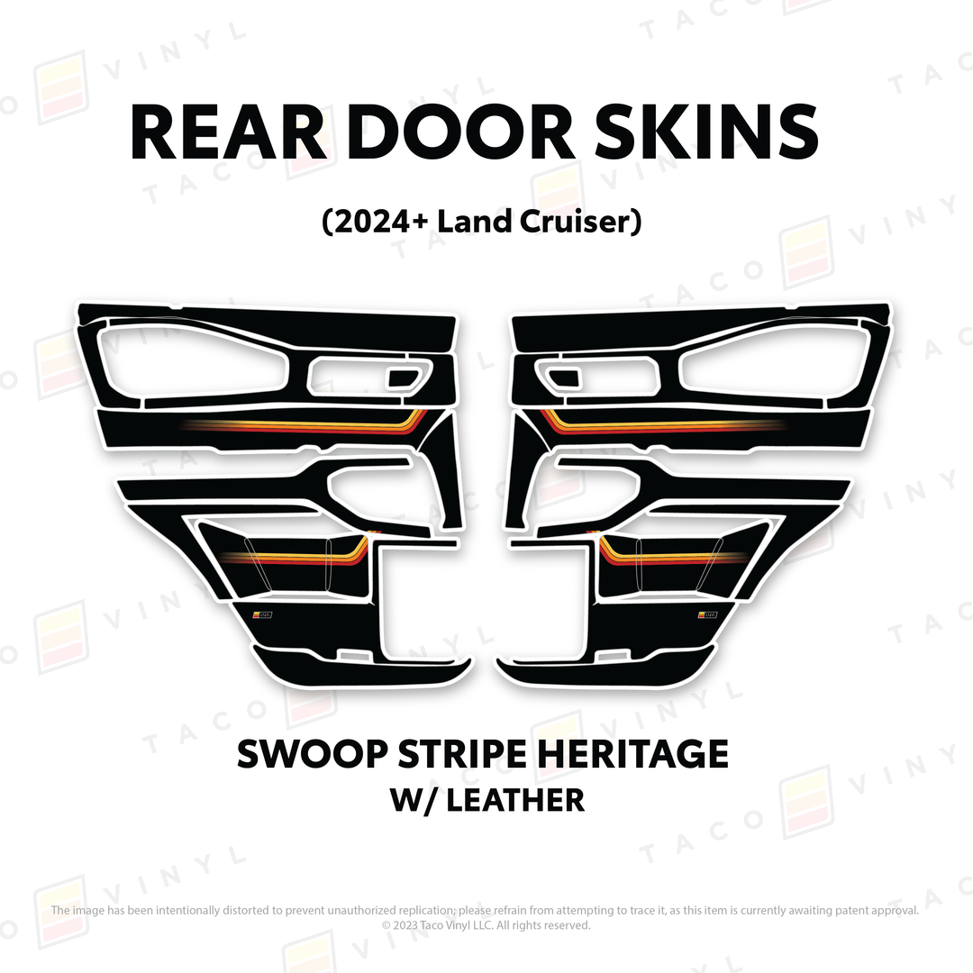 2024+ Land Cruiser 250 Door Skins