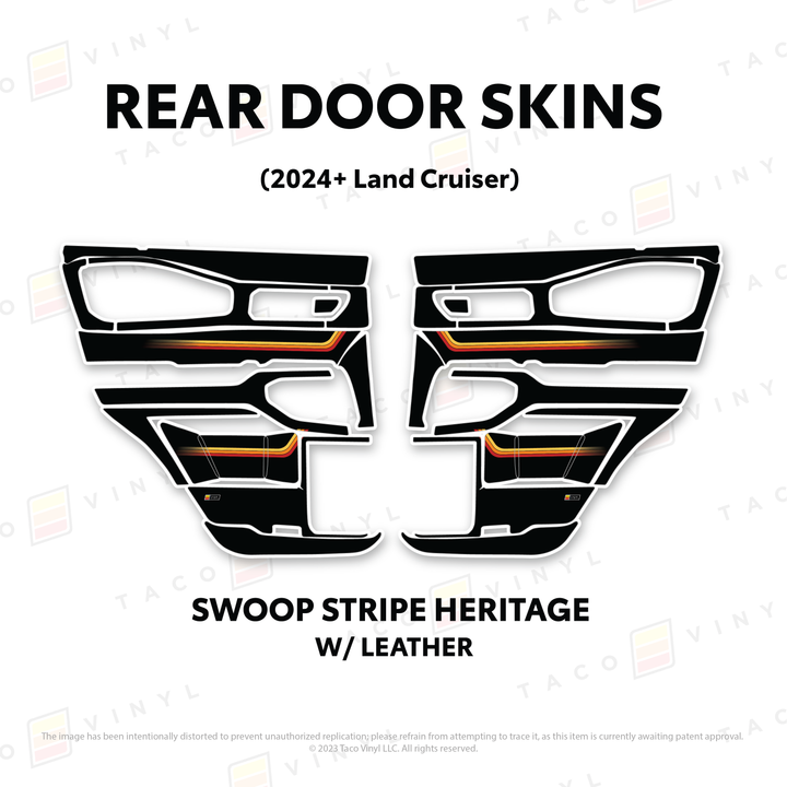 2024+ Land Cruiser 250 Door Skins