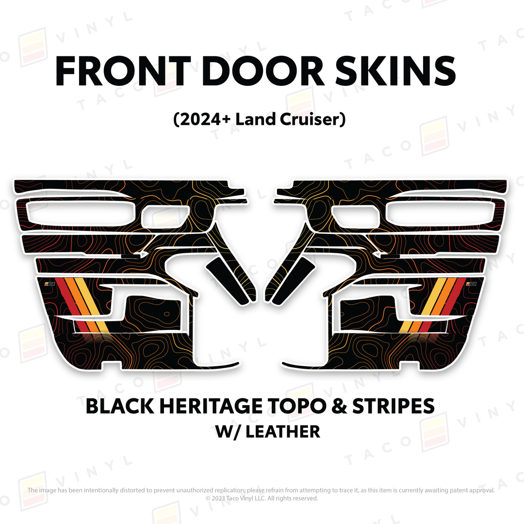 2024+ Land Cruiser 250 Door Skins