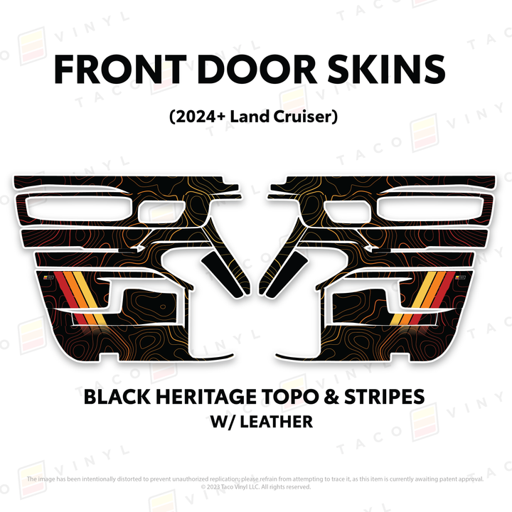 2024+ Land Cruiser 250 Door Skins