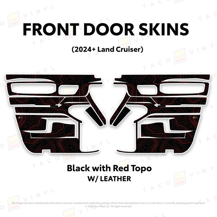 2024+ Land Cruiser 250 Door Skins