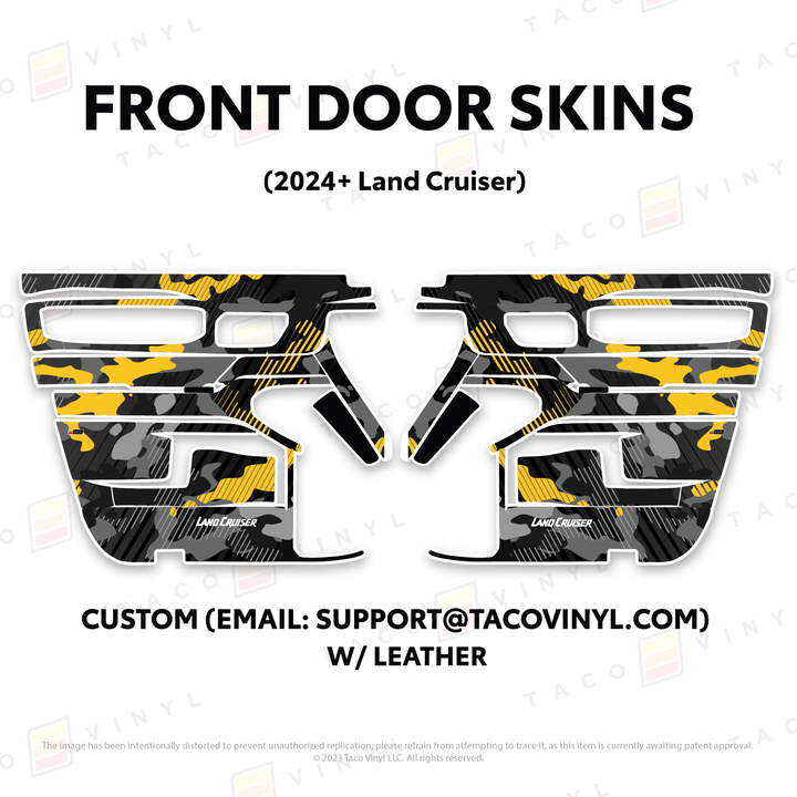 2024+ Land Cruiser 250 Door Skins