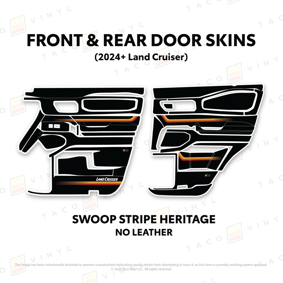 2024+ Land Cruiser 250 Door Skins