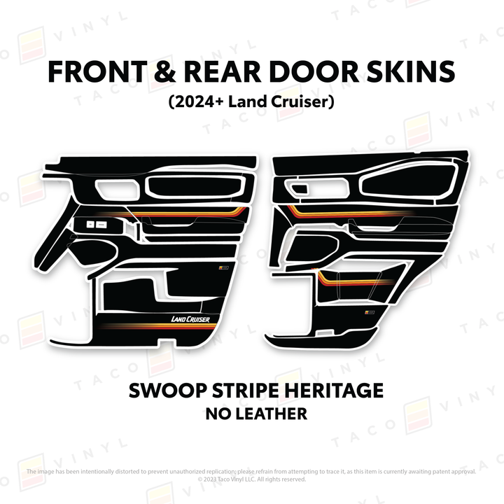 2024+ Land Cruiser 250 Door Skins