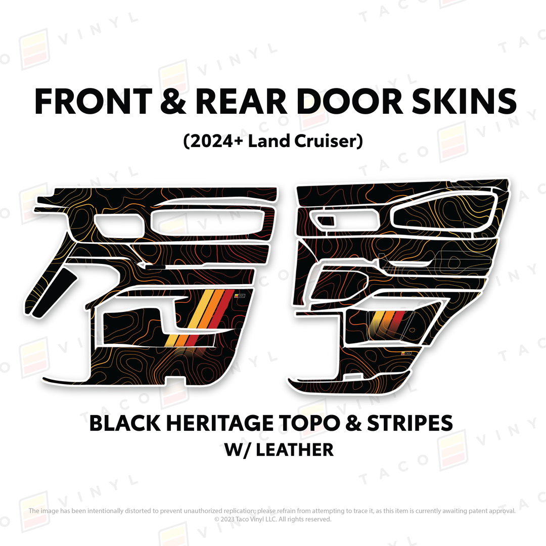 2024+ Land Cruiser 250 Door Skins