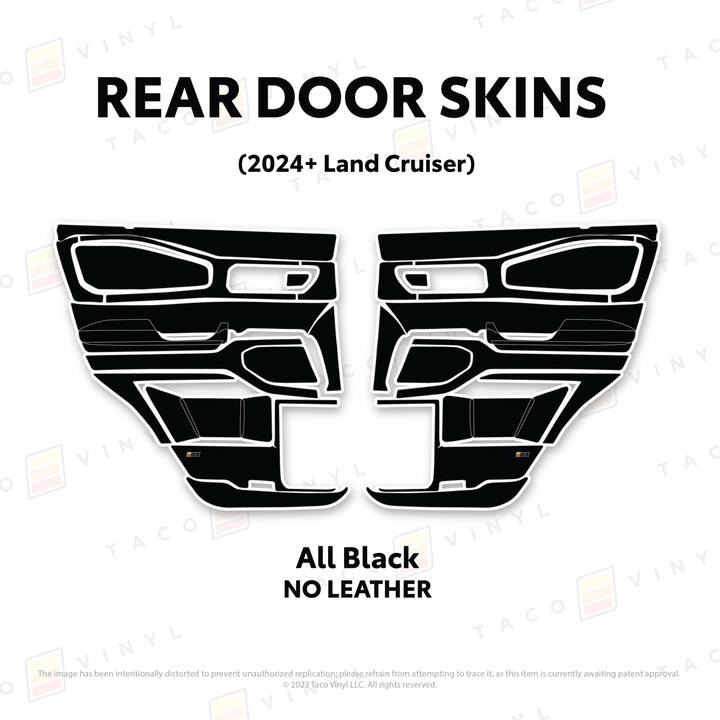 2024+ Land Cruiser 250 Door Skins
