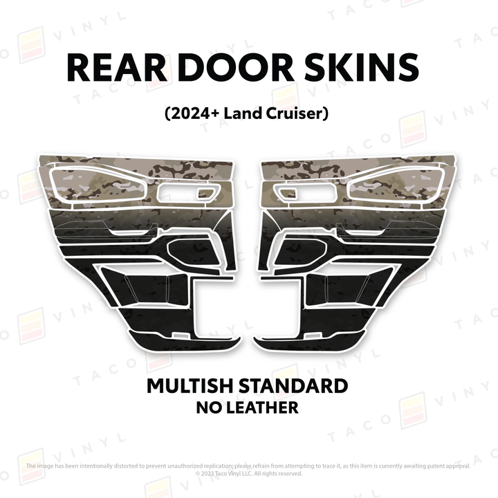 2024+ Land Cruiser 250 Door Skins