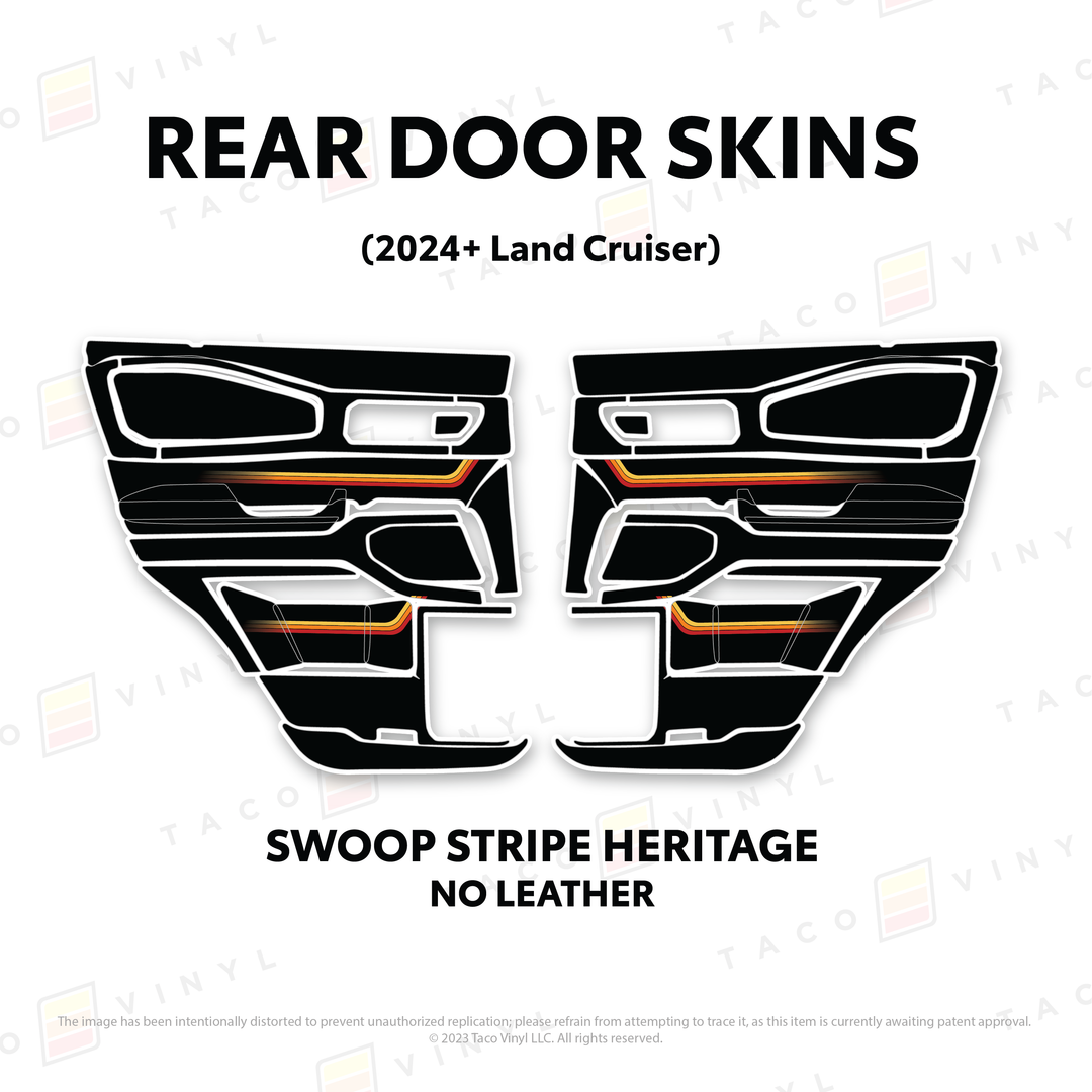 2024+ Land Cruiser 250 Door Skins