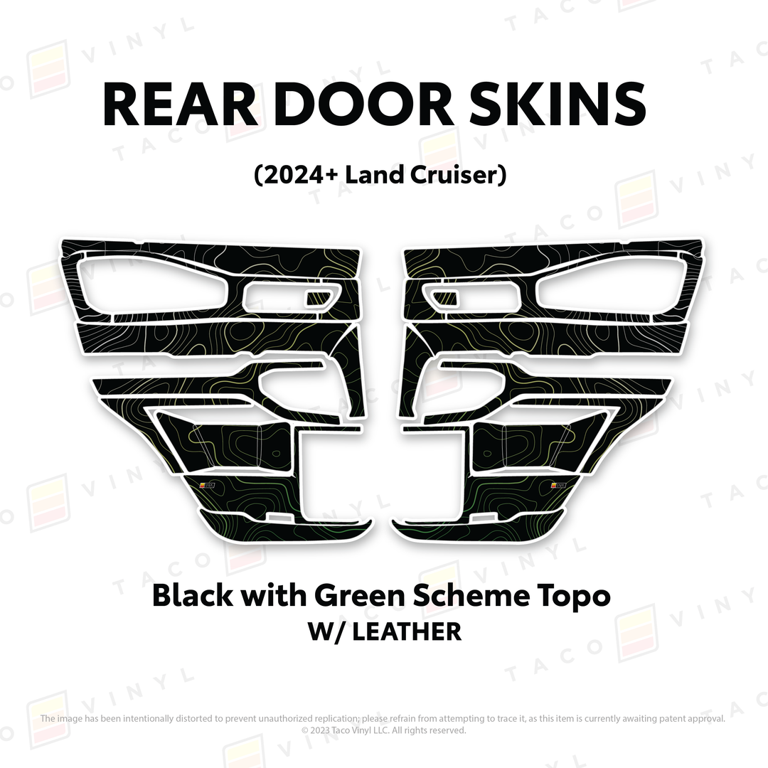 2024+ Land Cruiser 250 Door Skins