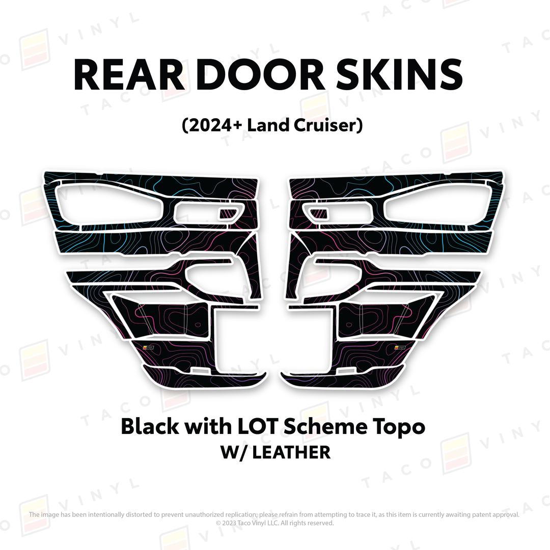 2024+ Land Cruiser 250 Door Skins