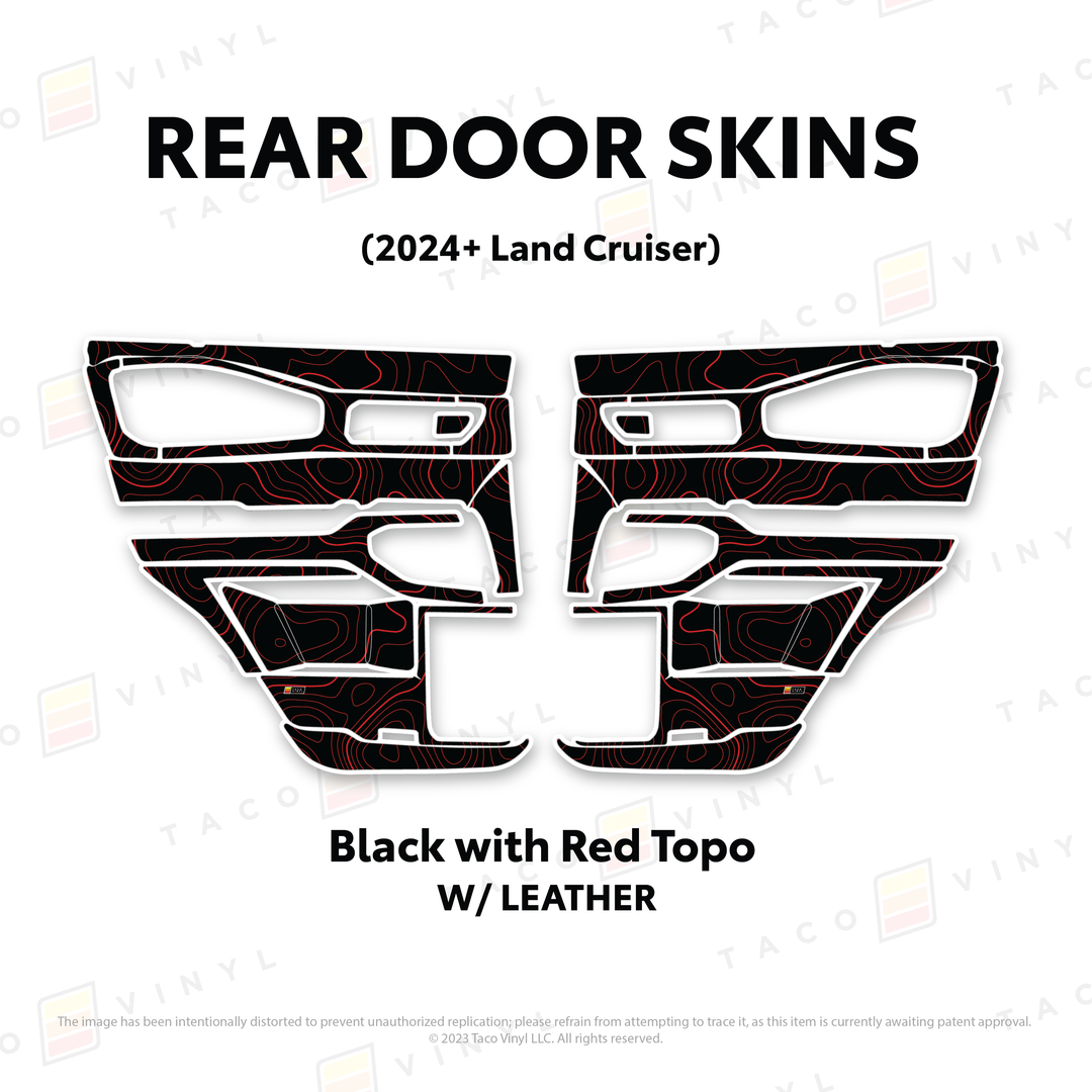 2024+ Land Cruiser 250 Door Skins