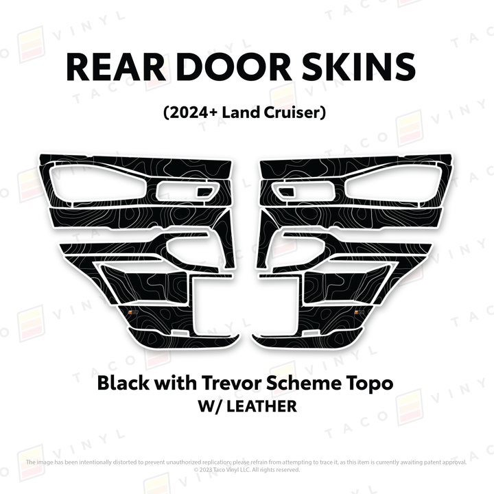 2024+ Land Cruiser 250 Door Skins