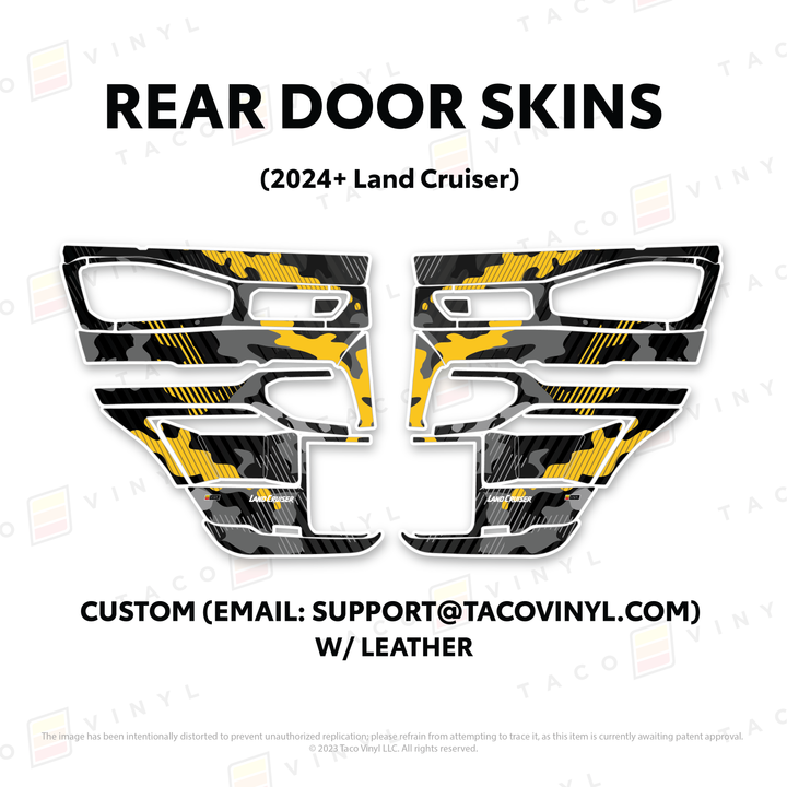 2024+ Land Cruiser 250 Door Skins
