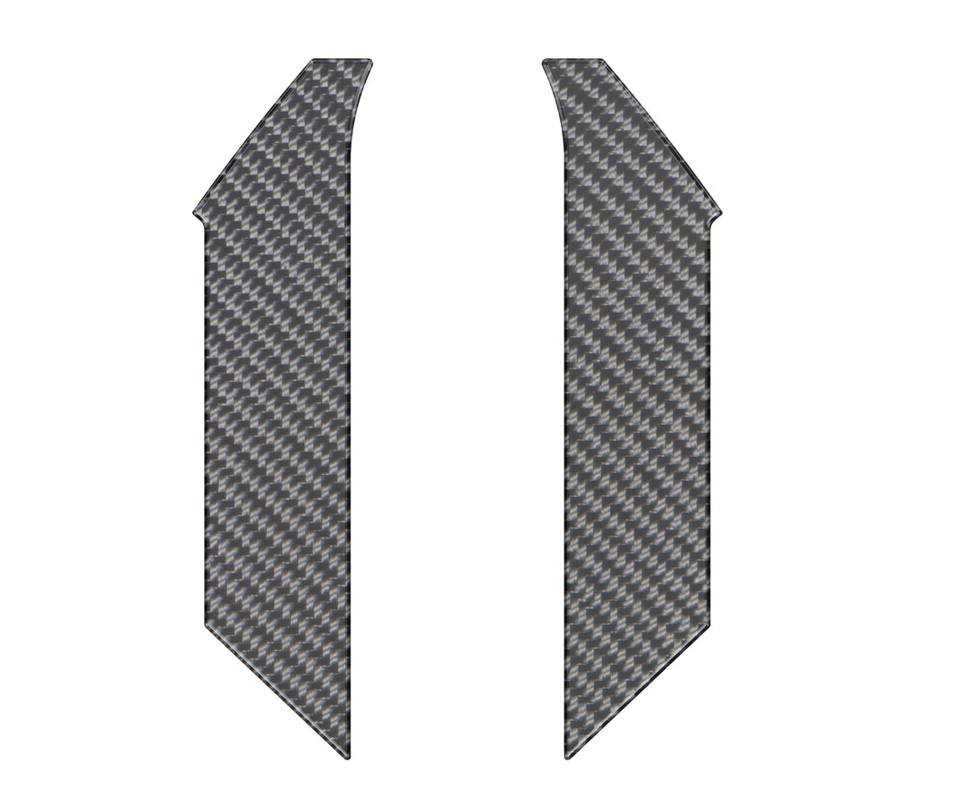 Side Windshield Cowl Panel Accent Overlays Fits 2024-2025 Toyota Land Cruiser & Lexus GX550