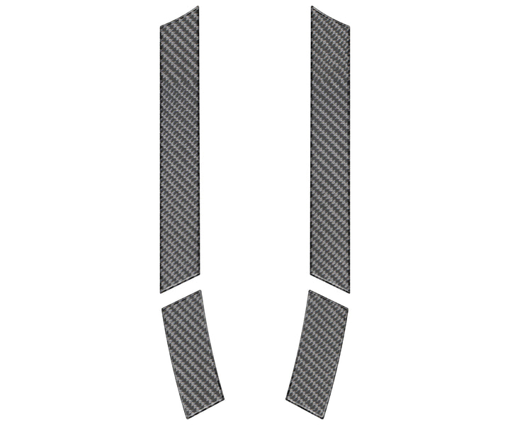 Upper C Pillar Overlays Fits 2024-2027 Toyota Land Cruiser &amp; Lexus GX550