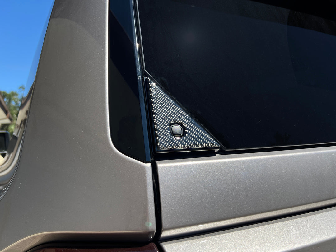 Liftgate Window Button Accent Trim Fits 2024-2025 Toyota Land Cruiser & Lexus GX550