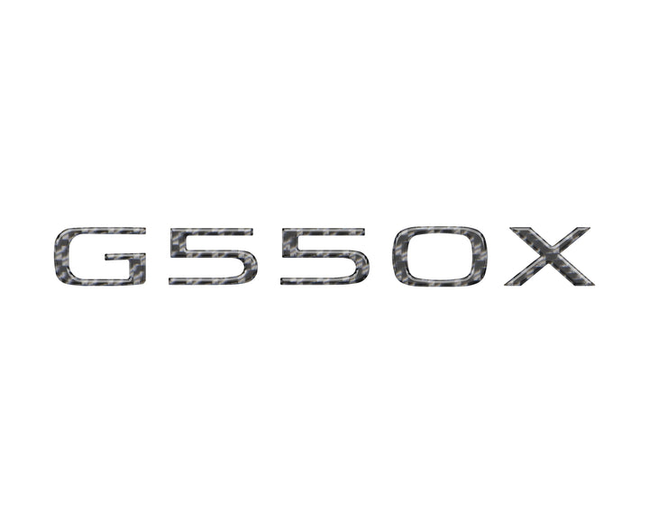 Liftgate Letter Overlays Fits 2024-2025 Lexus GX550