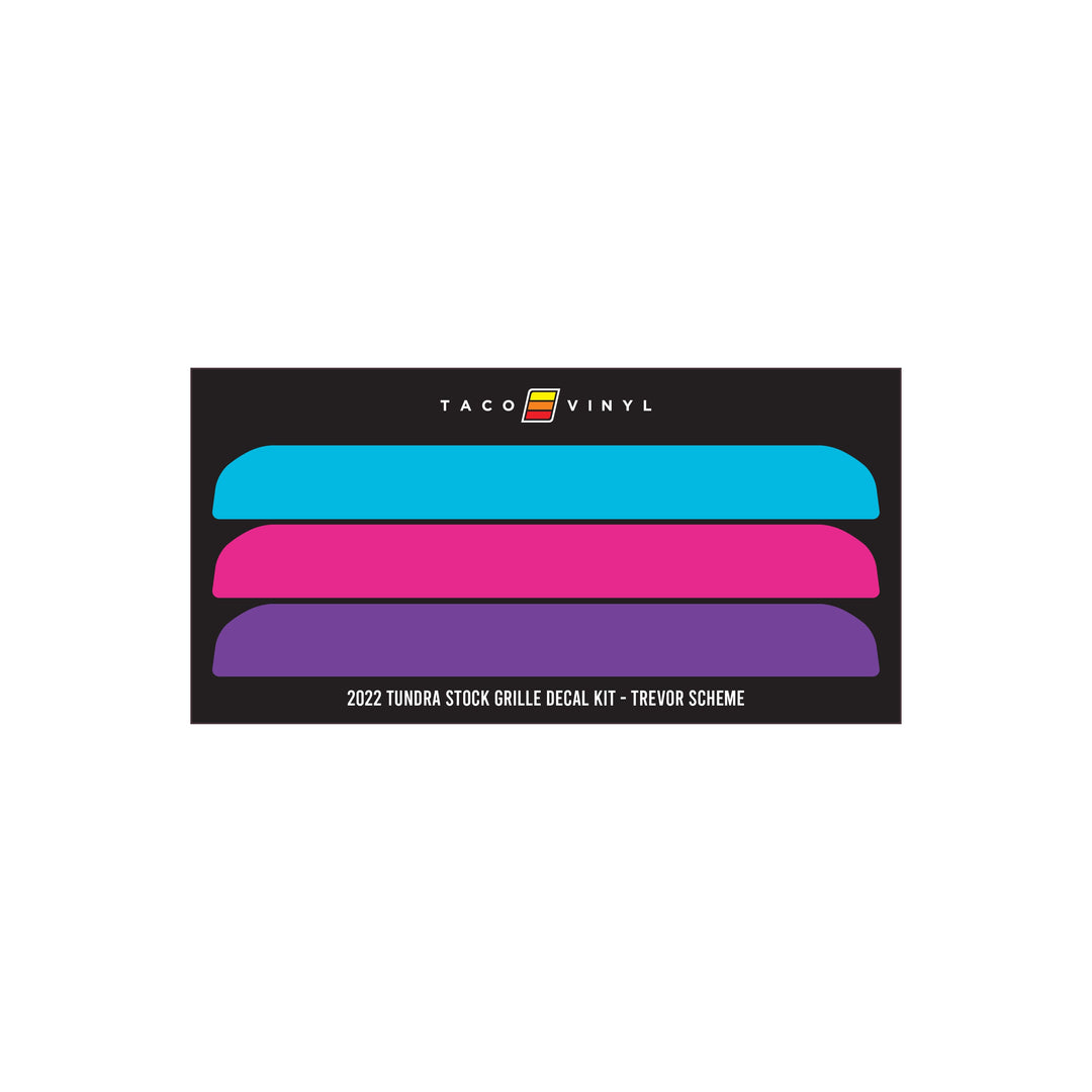 2022+ Tundra Offroad Grille Decal