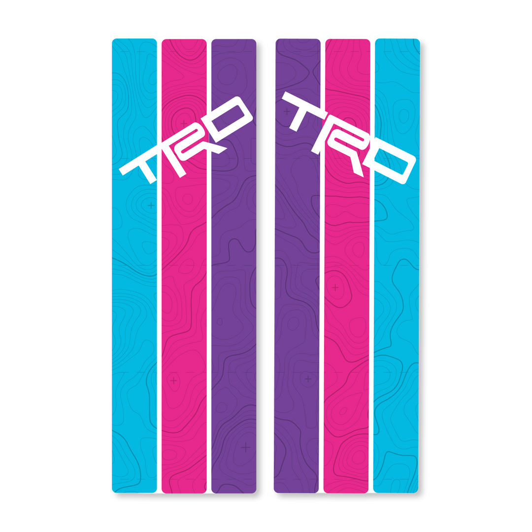 Rear Window Stripes - WITH TOPO