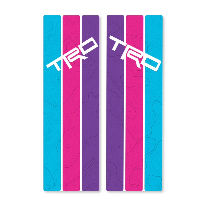 Rear Window Stripes - WITH TOPO