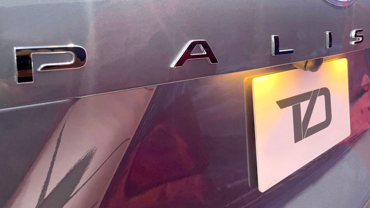 Premium Cast Vinyl Decal Letter Inlays for 2019-2025 Palisade Liftgate