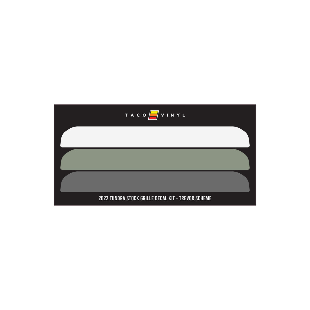 2022+ Tundra Offroad Grille Decal