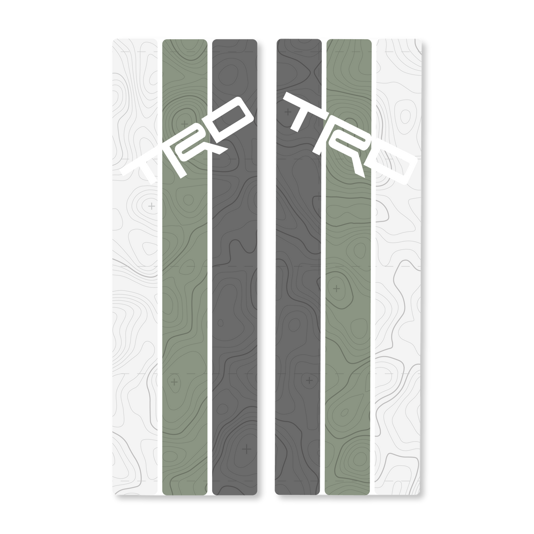 Rear Window Stripes - WITH TOPO