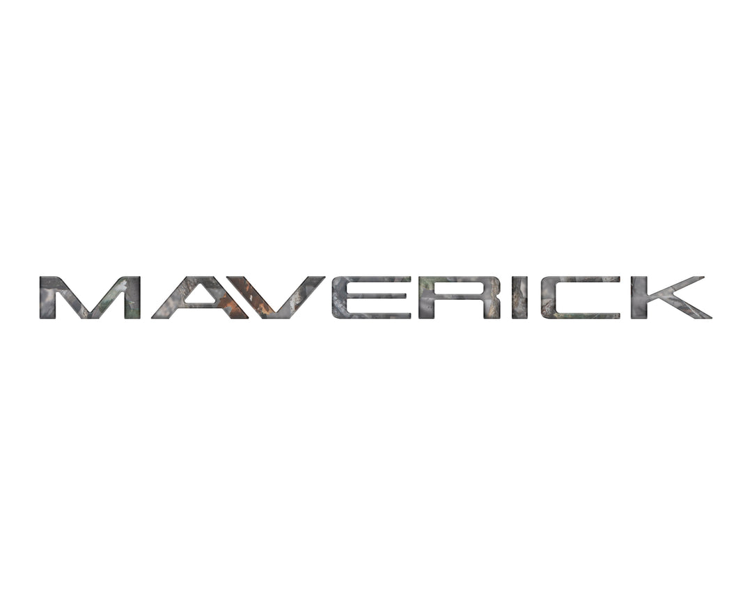 Tailgate Letter Inserts Fits 2022-2025 Ford Maverick