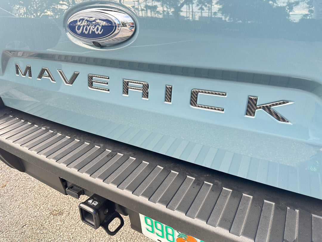 Tailgate Letter Inserts Fits 2022-2025 Ford Maverick
