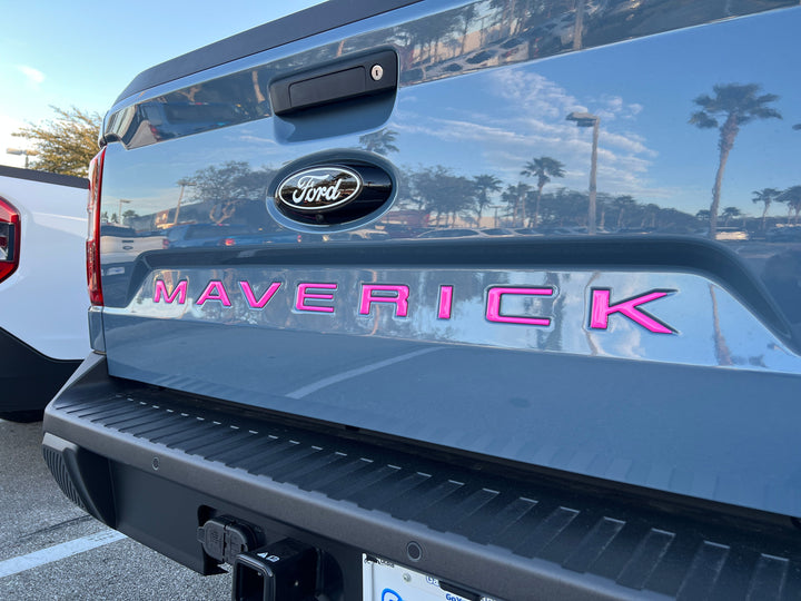 Tailgate Letter Inserts Fits 2022-2025 Ford Maverick