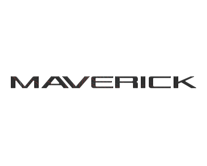 Tailgate Letter Inserts Fits 2022-2025 Ford Maverick