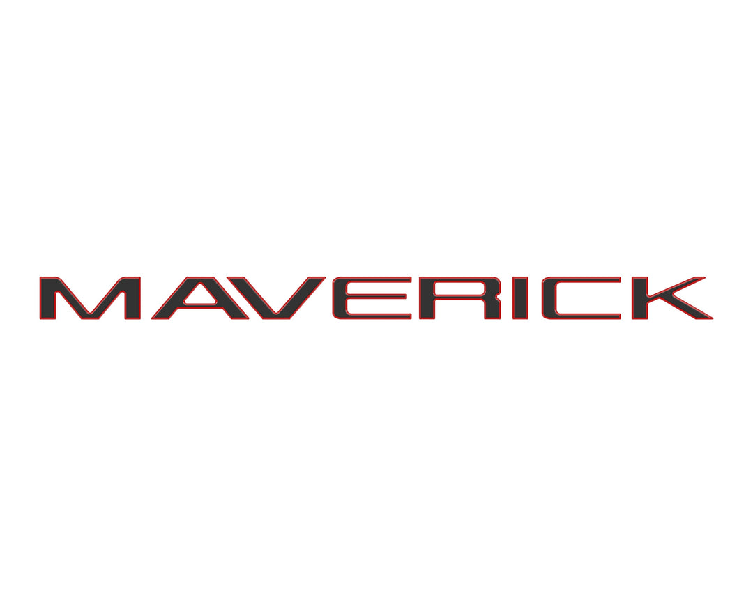 Tailgate Letter Inserts Fits 2022-2025 Ford Maverick