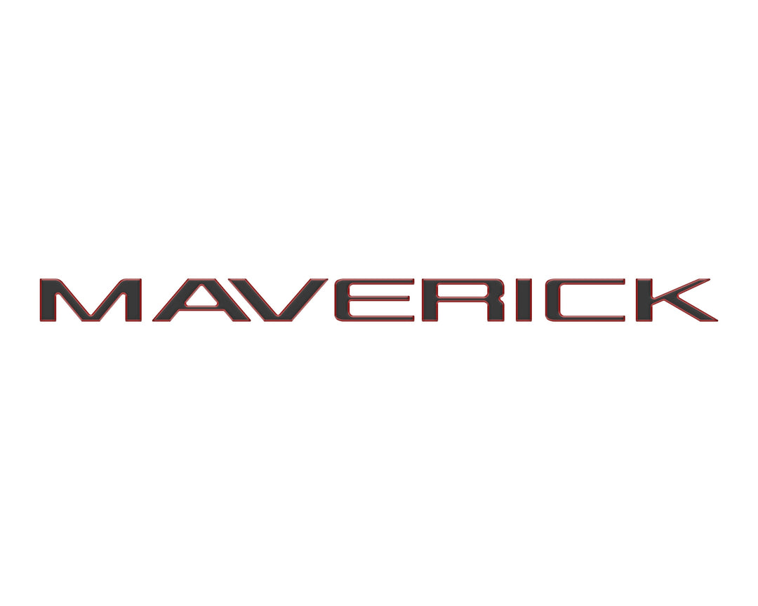 Tailgate Letter Inserts Fits 2022-2025 Ford Maverick