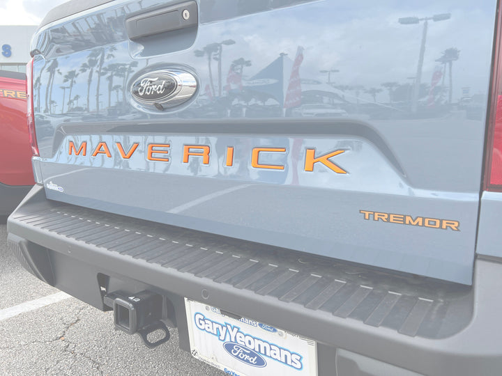 Tailgate Letter Inserts Fits 2022-2025 Ford Maverick