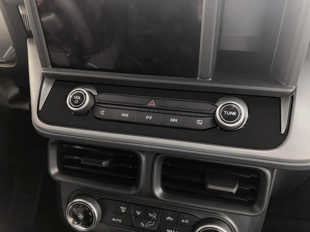 Radio Control Accent Overlay Fits 2022-2024 Ford Maverick