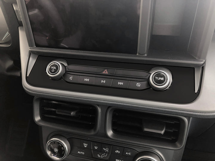 Radio Control Accent Overlay Fits 2022-2024 Ford Maverick
