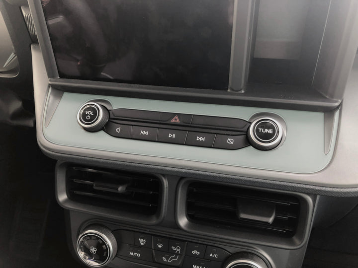Radio Control Accent Overlay Fits 2022-2024 Ford Maverick