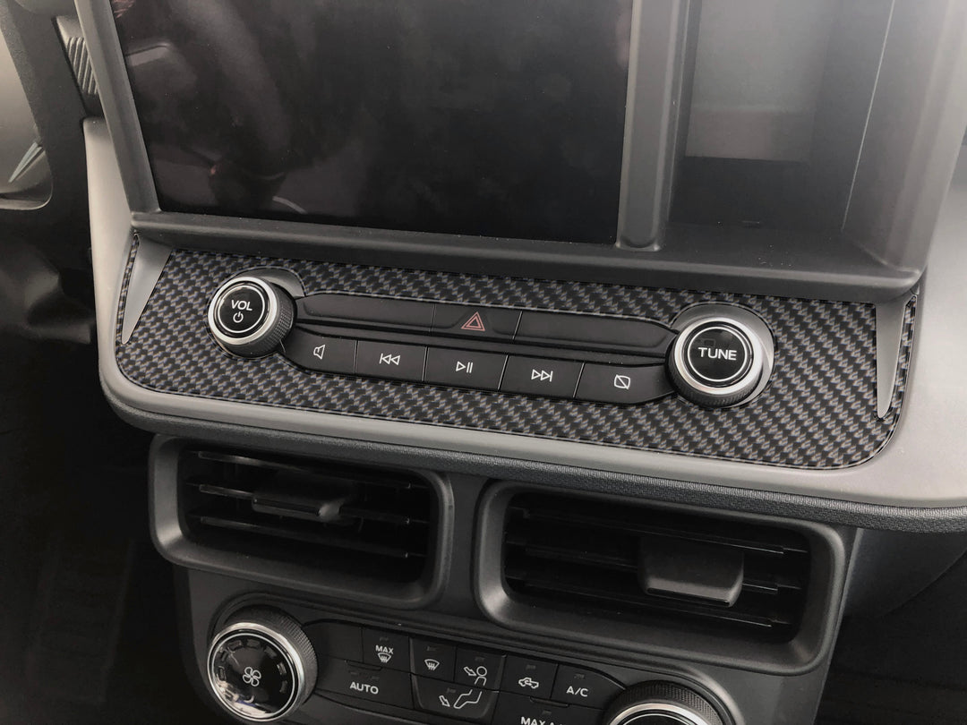 Radio Control Accent Overlay Fits 2022-2024 Ford Maverick