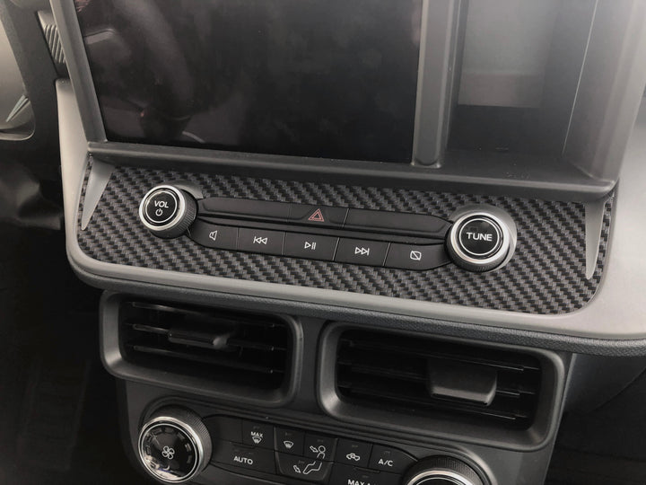 Radio Control Accent Overlay Fits 2022-2024 Ford Maverick