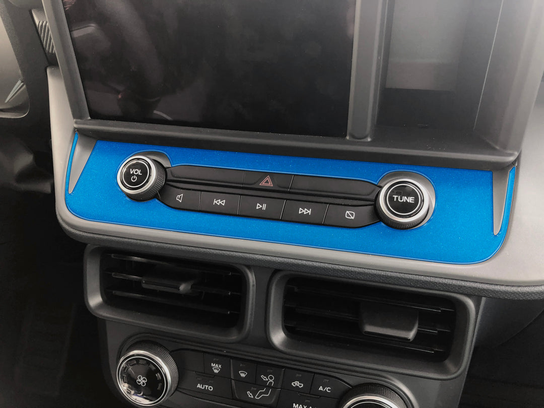 Radio Control Accent Overlay Fits 2022-2024 Ford Maverick
