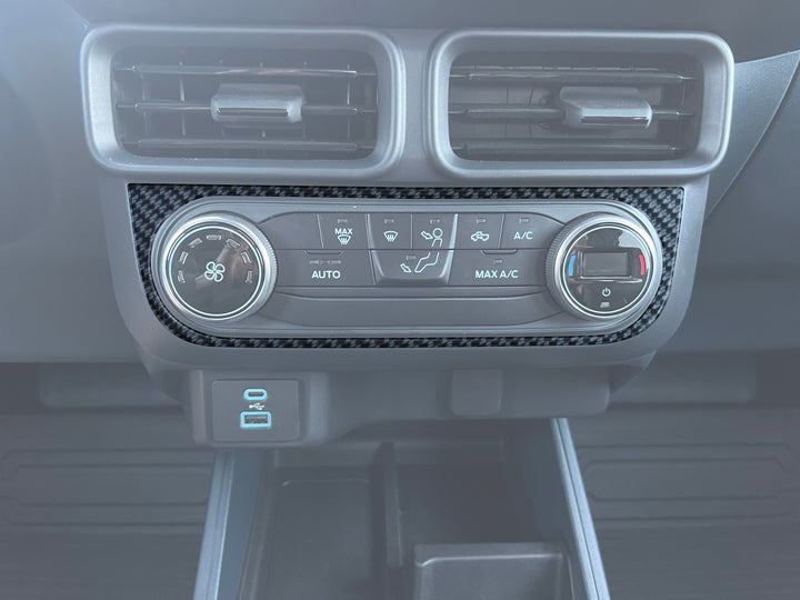 Climate Control Accent Overlay Fits 2022-2024 Ford Maverick