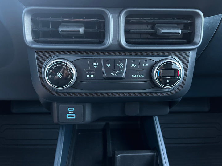 Climate Control Accent Overlay Fits 2022-2024 Ford Maverick