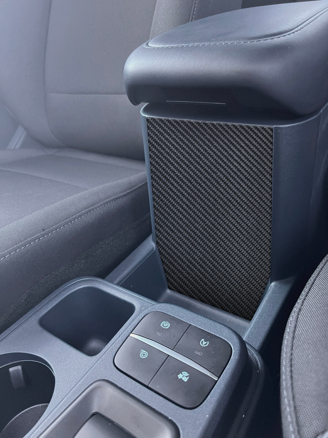 Center Storage Inner Area Accent Overlay Fits 2022-2024 Ford Maverick