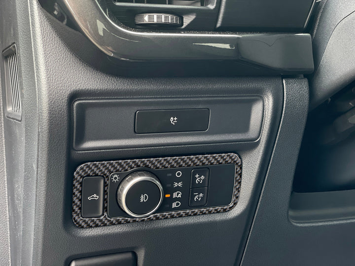 Headlight Switch Accent Trim Fits 2021-2025 Ford F-150