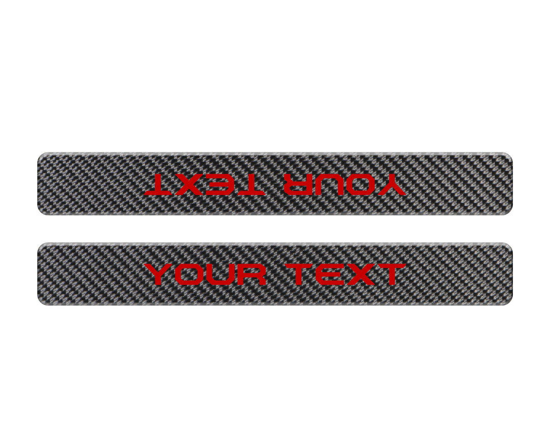 Domed Front Door Sill Overlays Fits 2022-2025 Ford Maverick