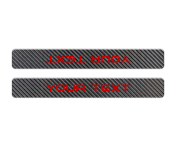 Domed Front Door Sill Overlays Fits 2022-2025 Ford Maverick