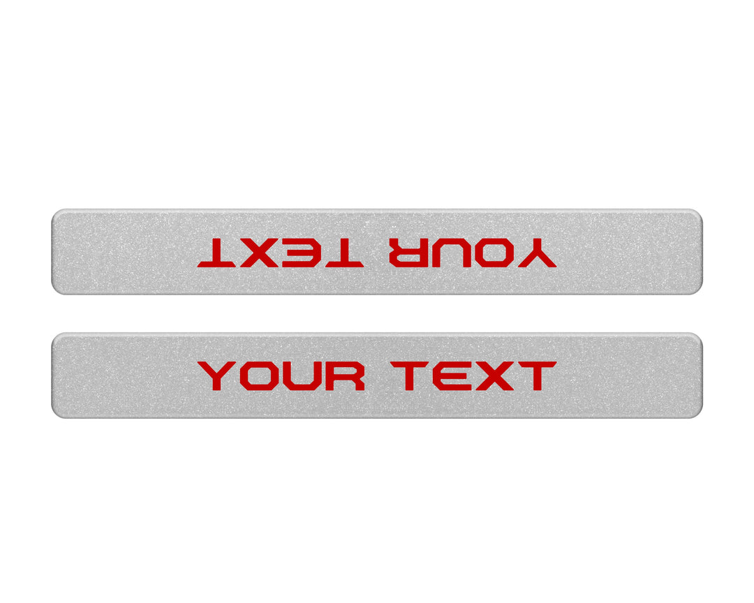 Domed Front Door Sill Overlays Fits 2022-2025 Ford Maverick