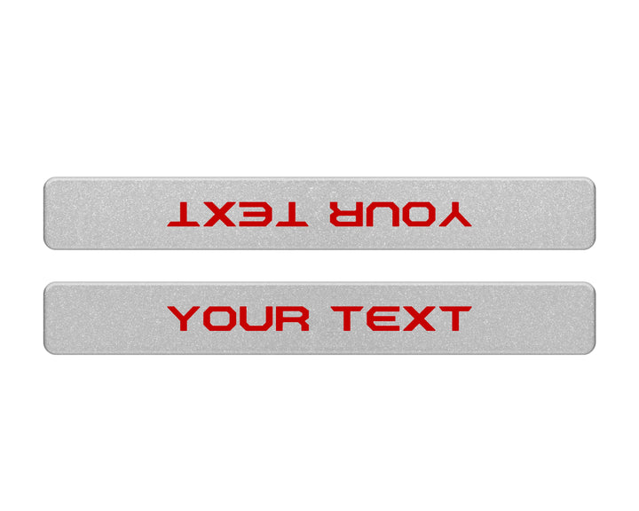 Domed Front Door Sill Overlays Fits 2022-2025 Ford Maverick
